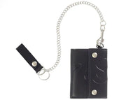 Supreme Leather Chain Wallet (FW25) Black