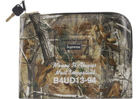 Supreme Leather Money Bag (FW25) Realtree Hardwoods Camo