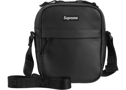 Supreme Leather Shoulder Bag Black - product view 2