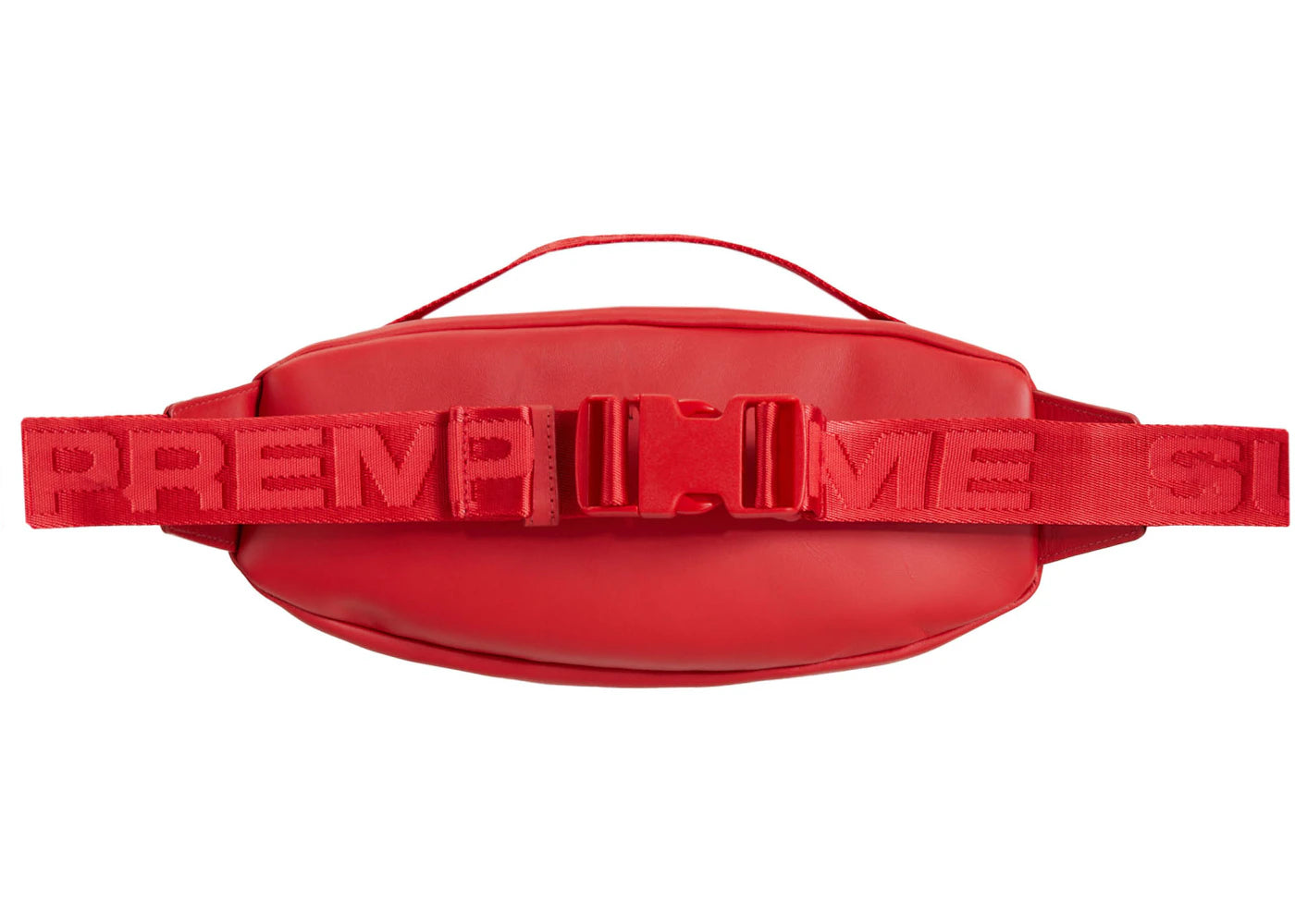 Supreme Leather Waist Bag Red - vue secondaire B