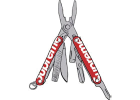 Supreme Leatherman Squirt PS4 Multitool Red - authentic Supreme product