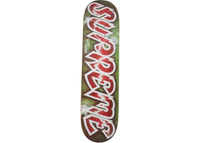 Supreme Lee Quinones Lee Logo Skateboard Deck Rot