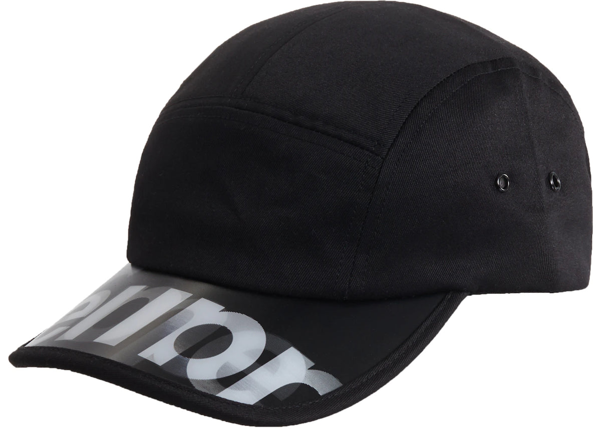 Supreme Lenticular Visor Camp Cap Black - vue secondaire A