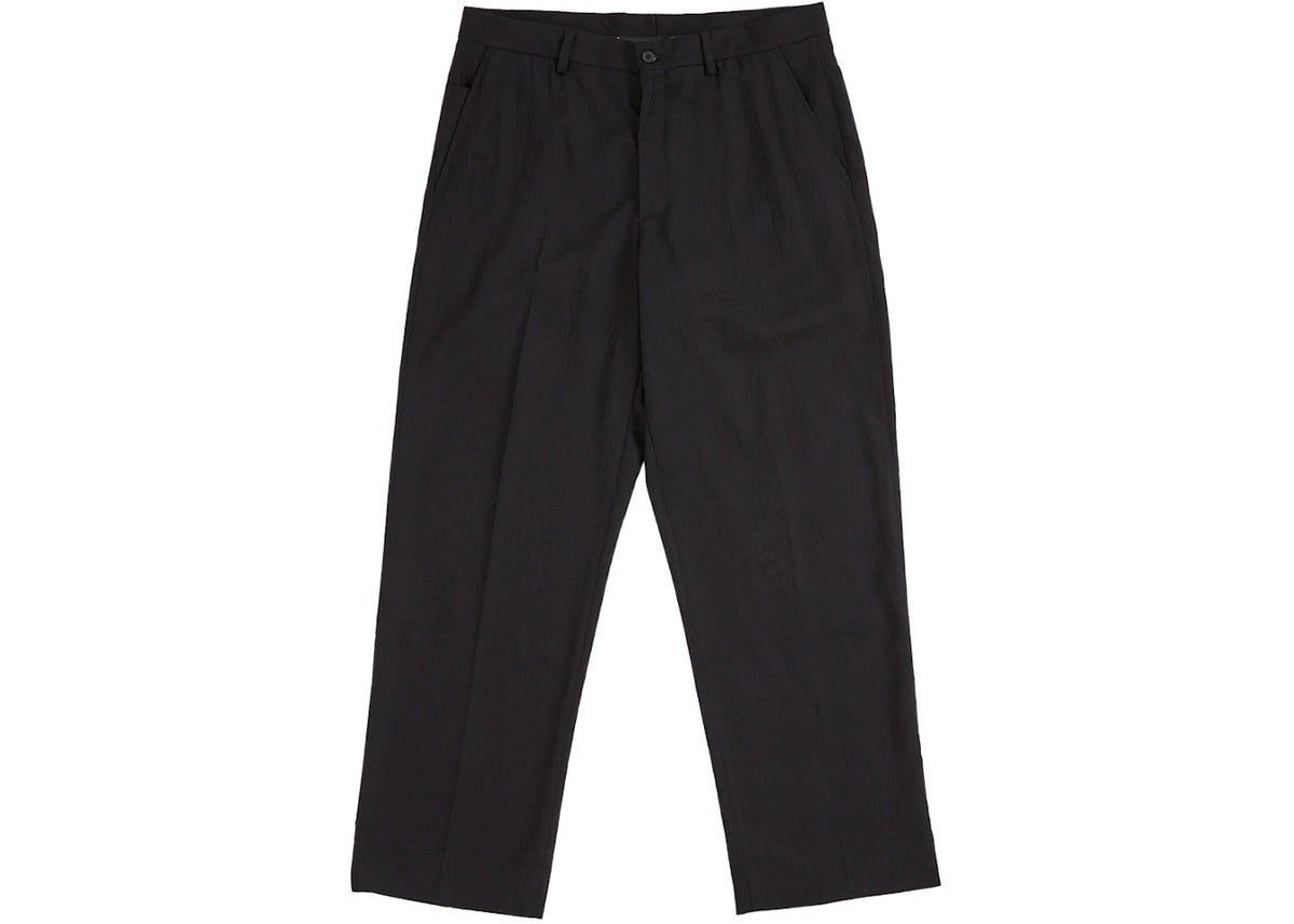 Supreme Leopard Wool Trouser Black - vue 360