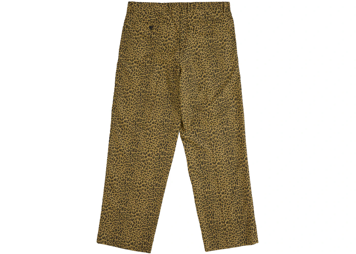 Supreme Leopard Wool Trouser Tan - vue secondaire B