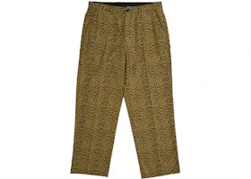 Supreme Leopard Wool Trouser Tan - vue 360