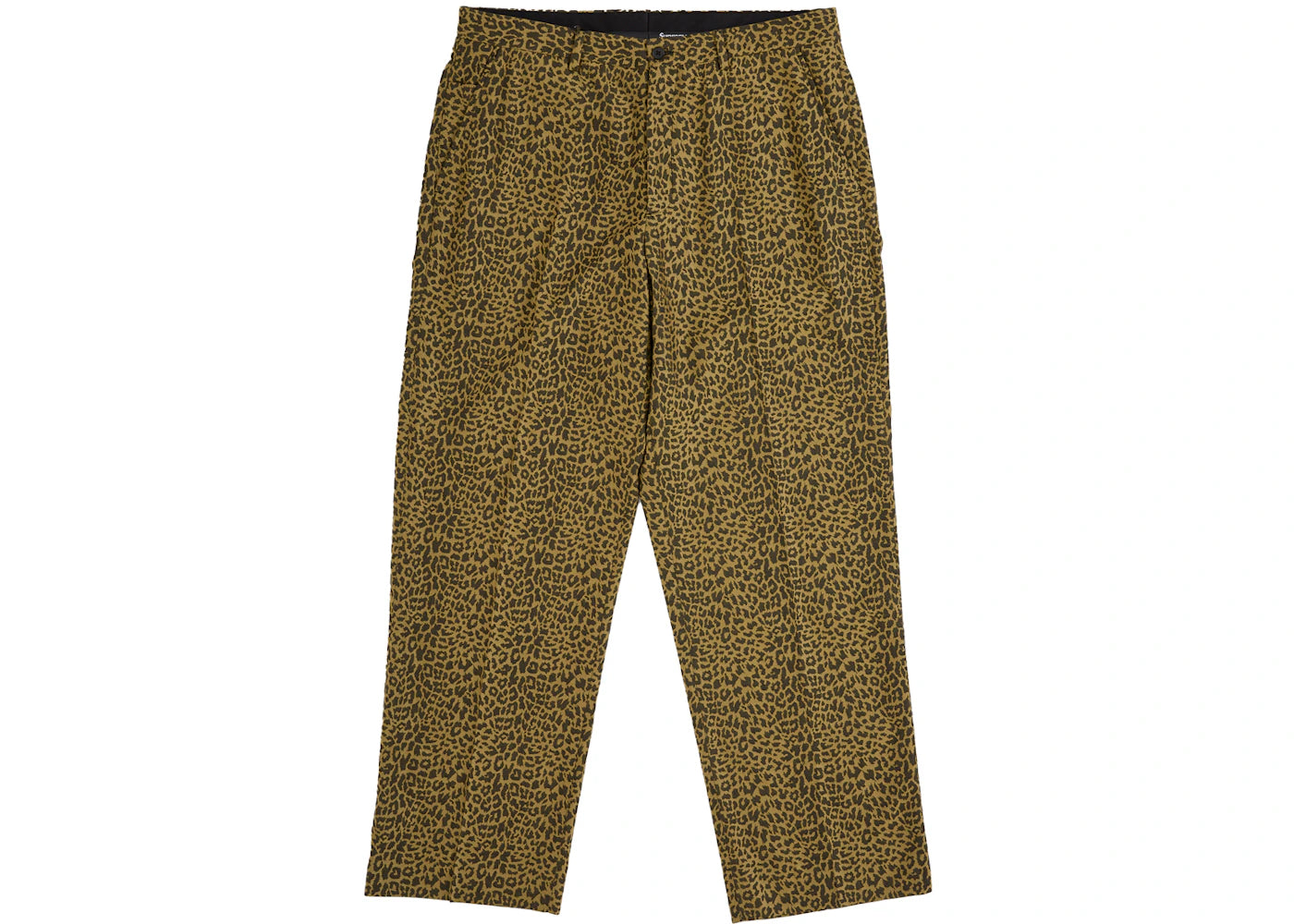 Supreme Leopard Wool Trouser Tan - vue secondaire A