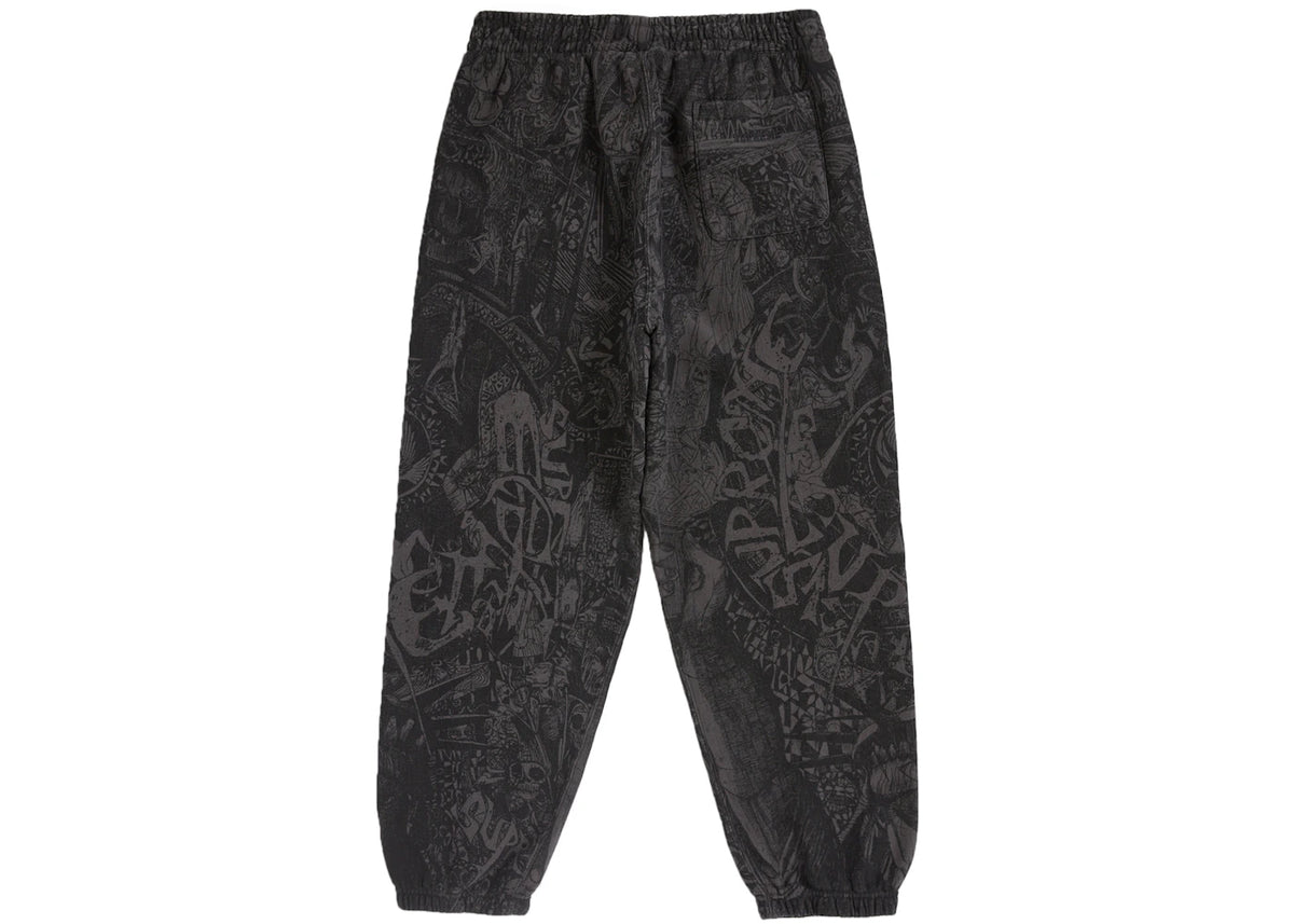 Supreme Liberty Sweatpant Washed Black - vue secondaire B