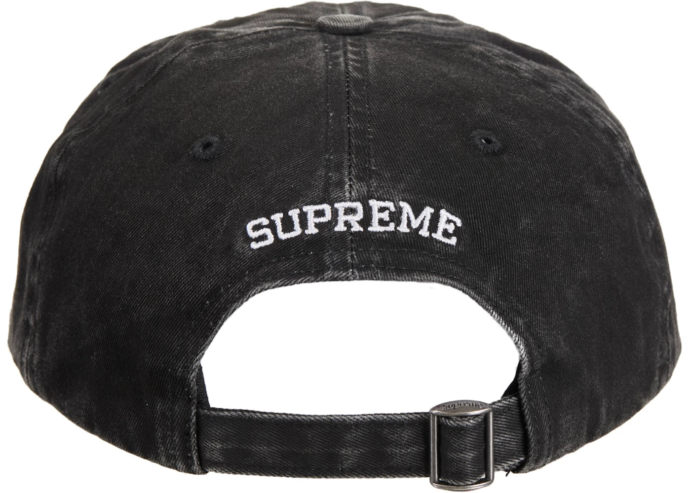 Supreme License Plate 6-Panel (FW25) Black - vue secondaire B