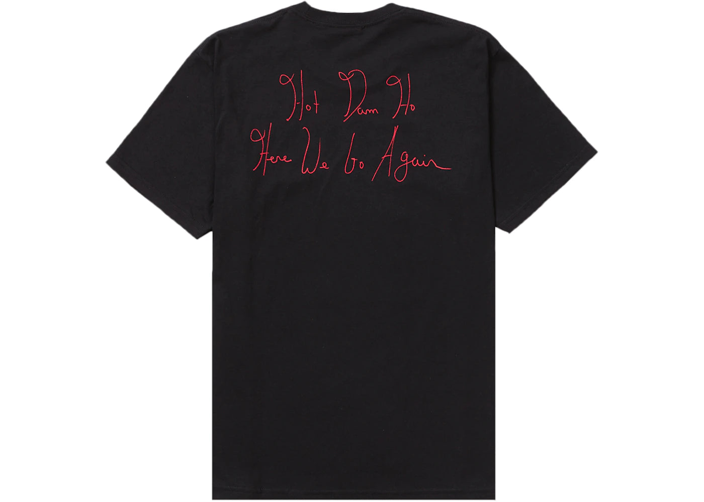 Supreme Lil Kim Tee Black - vue secondaire B