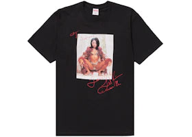 Supreme Lil Kim Tee Black