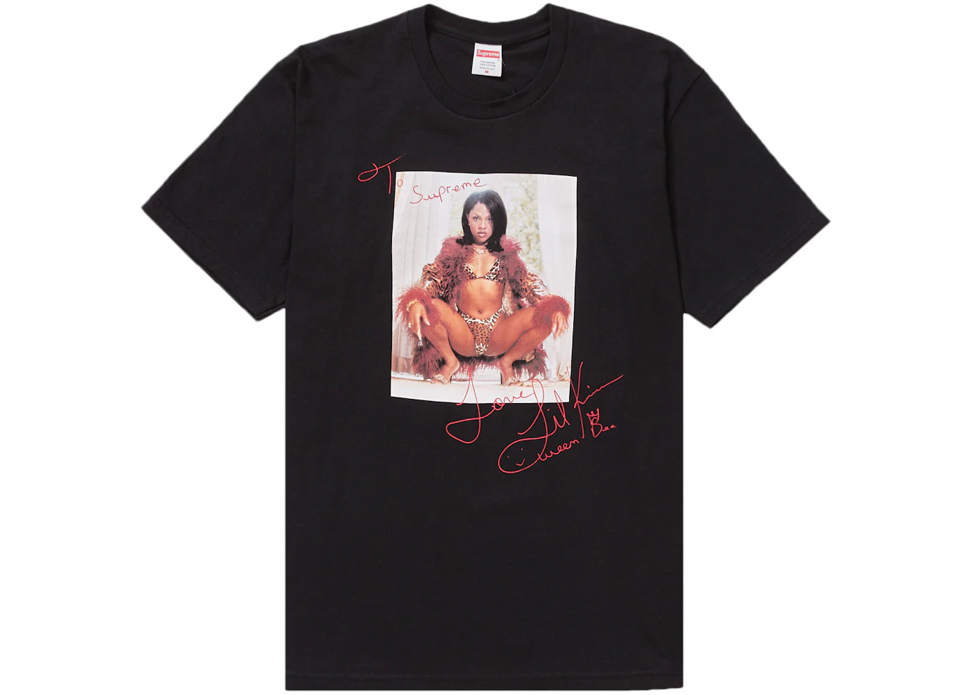 Supreme Lil Kim Tee Black - vue secondaire A