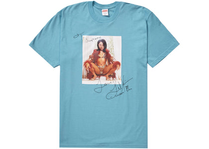 Supreme Lil Kim Tee Light Slate - product view 2