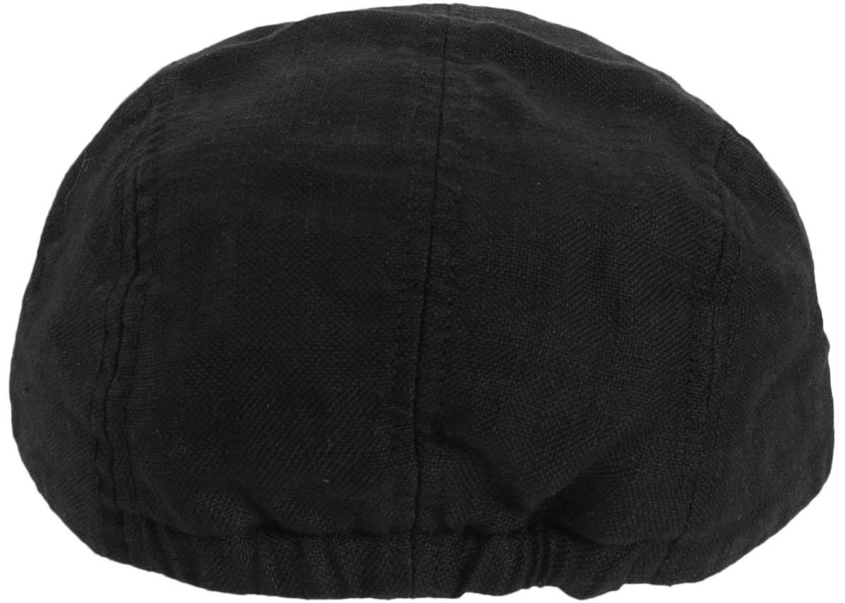 Supreme Linen Fitted Camp Cap Black - vue secondaire A