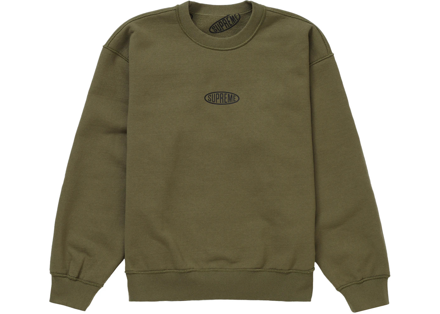 Supreme Liner Crewneck Light Olive - vue secondaire B