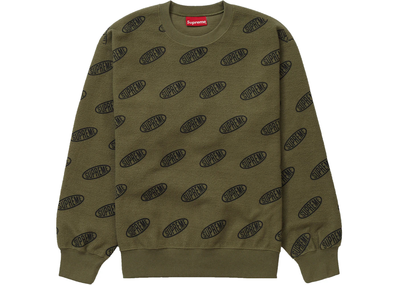 Supreme Liner Crewneck Light Olive - vue secondaire A