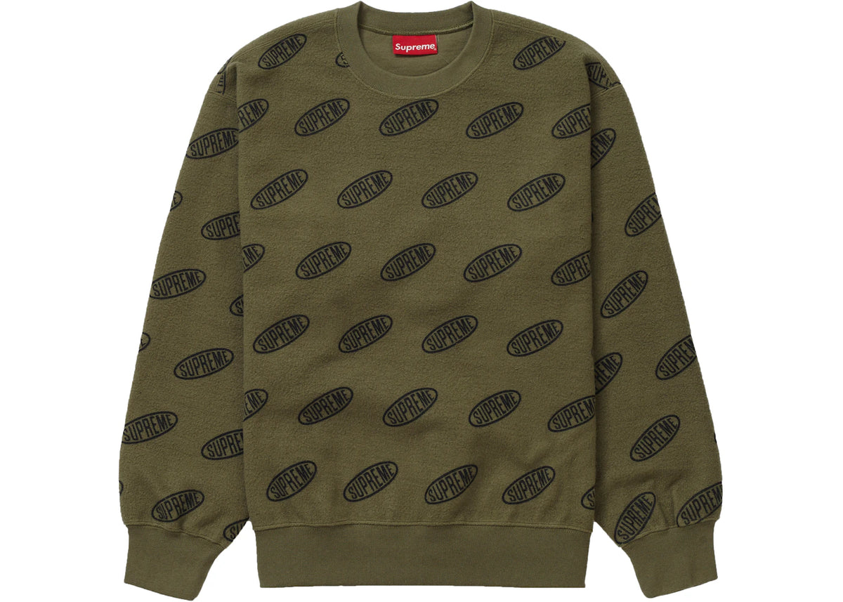 Supreme Liner Crewneck Light Olive - vue 360