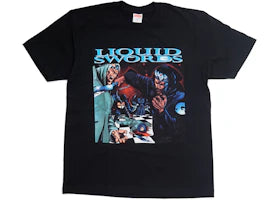 Supreme Liquid Swords Tee Black - vue 360