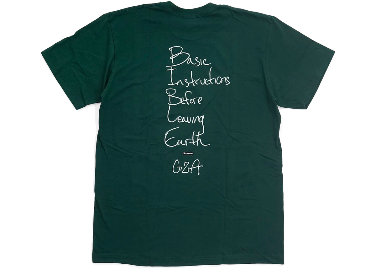 Supreme Liquid Swords Tee Dark Green - vue secondaire B