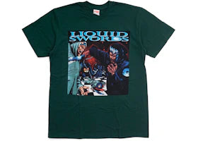 Supreme Liquid Swords Tee Dark Green