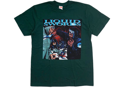 Supreme Liquid Swords Tee Dark Green - product view 2