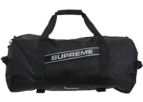 Supreme Logo Duffle Bag Black - vue 360