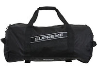 Supreme Logo Duffle Bag Black
