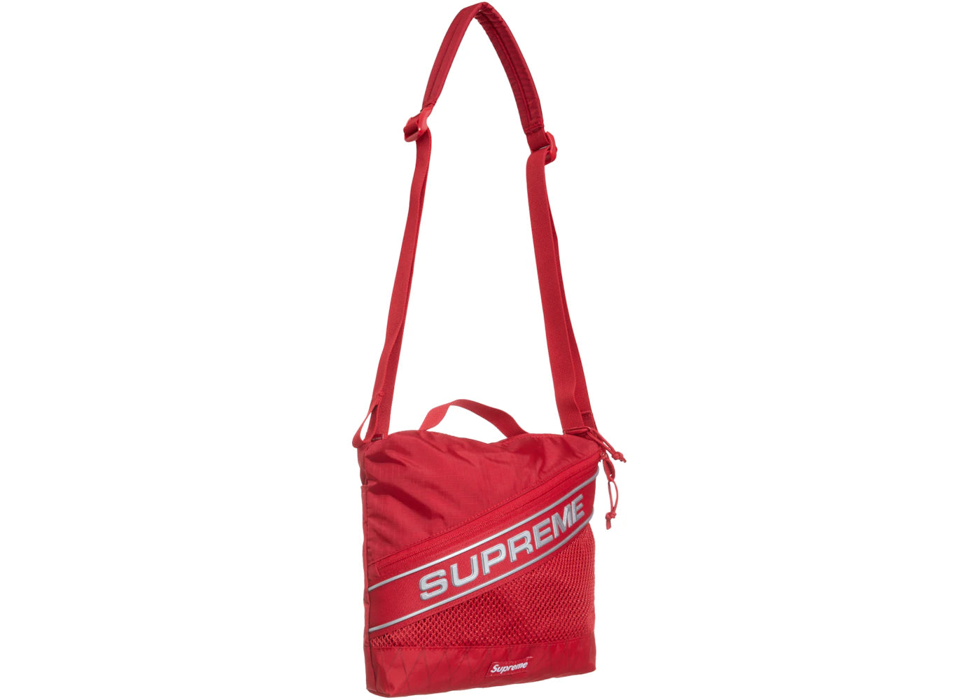 Supreme Logo Shoulder Bag Red - vue secondaire B