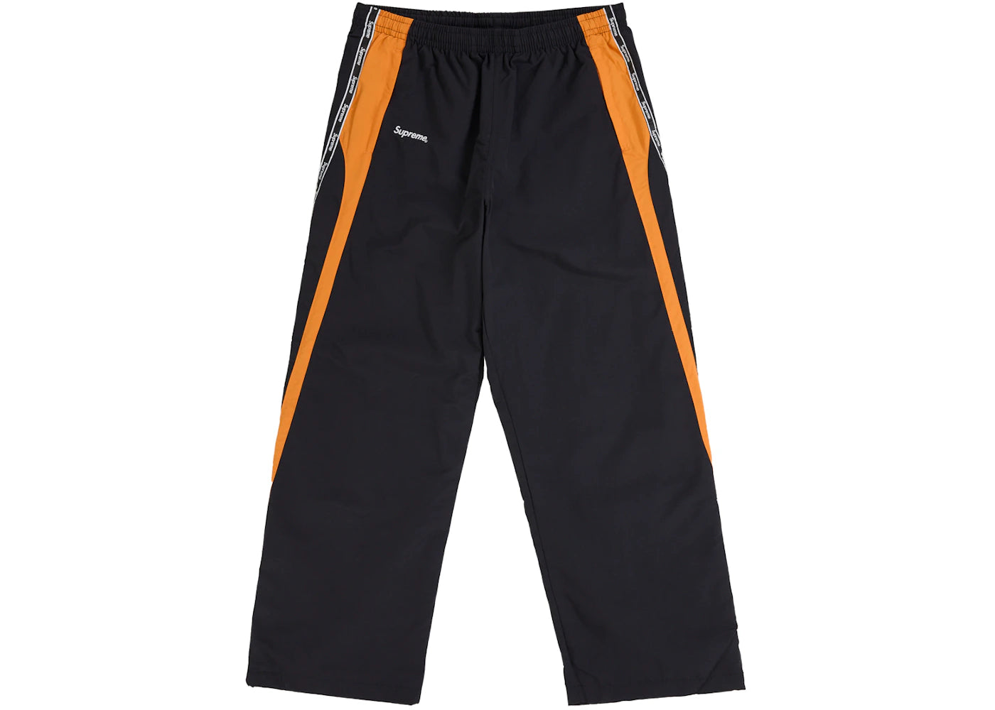 Supreme Logo Taping Track Pant Orange - vue secondaire A