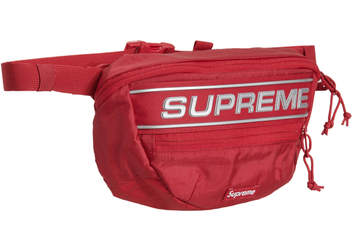 Supreme Logo Waist Bag Red - vue secondaire B