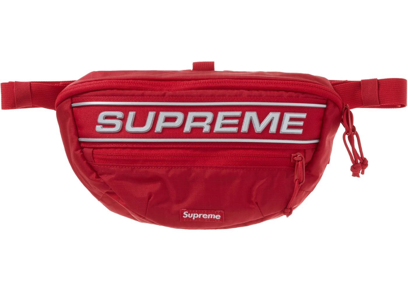 Supreme Logo Waist Bag Red - vue secondaire A