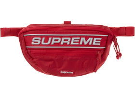 Supreme Logo Waist Bag Red - vue 360