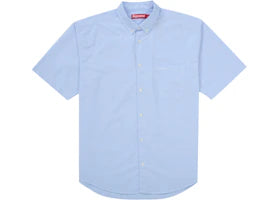 Supreme Loose Fit Oxford S/S Shirt (FW26) Light Blue