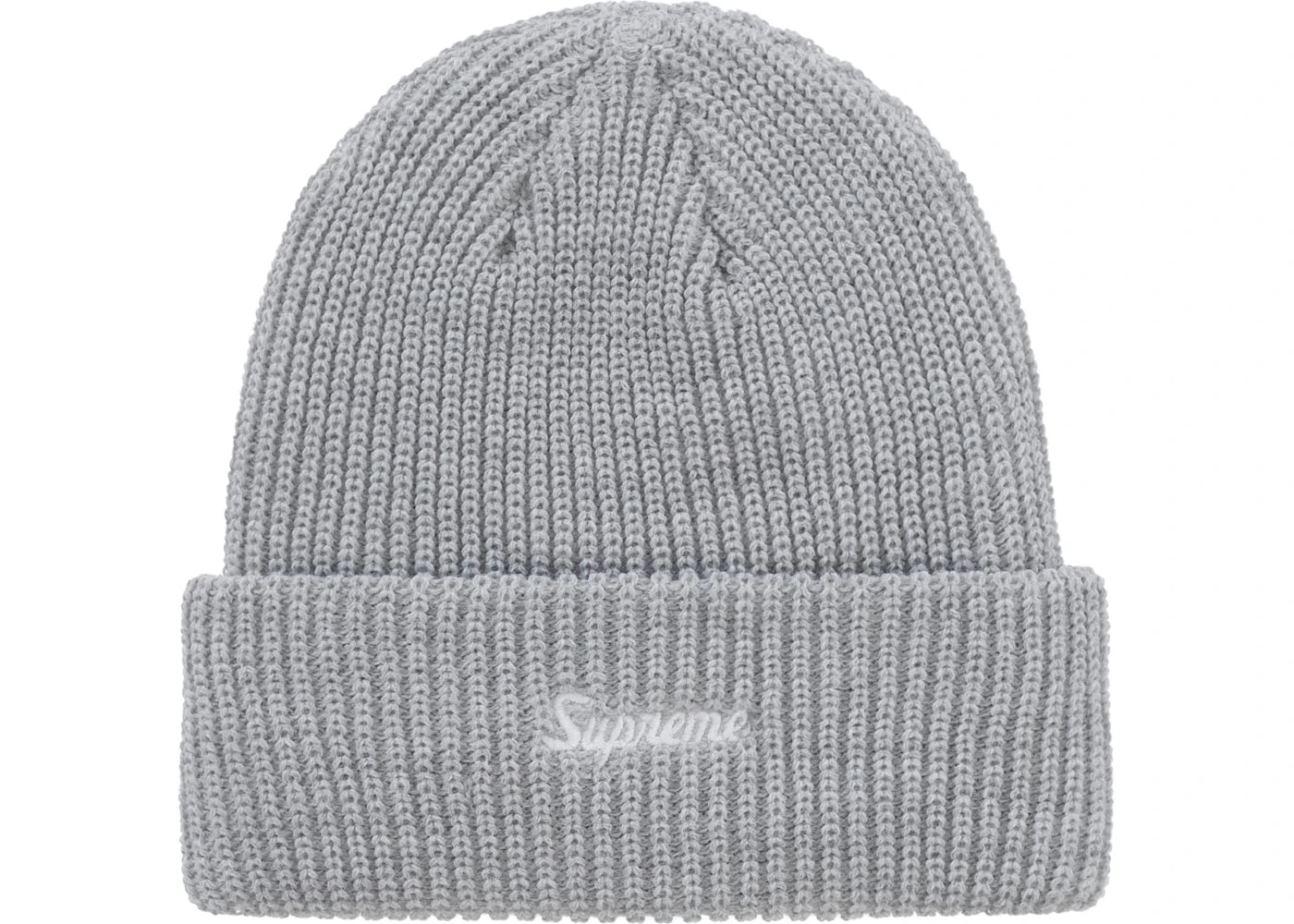 Supreme Loose Gauge Beanie (FW25) Grey - vue 360