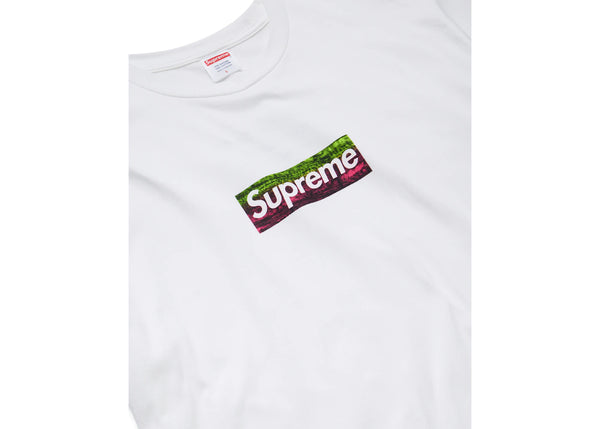 Supreme Los Angeles Fire Relief Box Logo Tee White