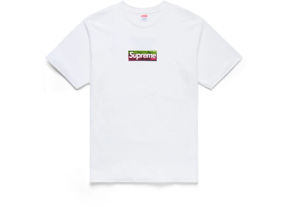 Supreme Los Angeles Fire Relief Box Logo Tee White - product view 2