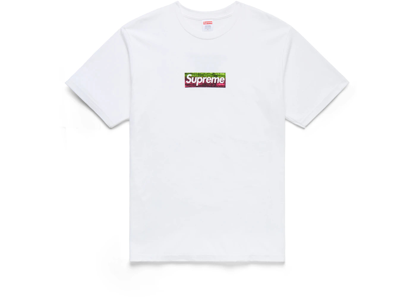 Supreme Los Angeles Fire Relief Box Logo Tee White