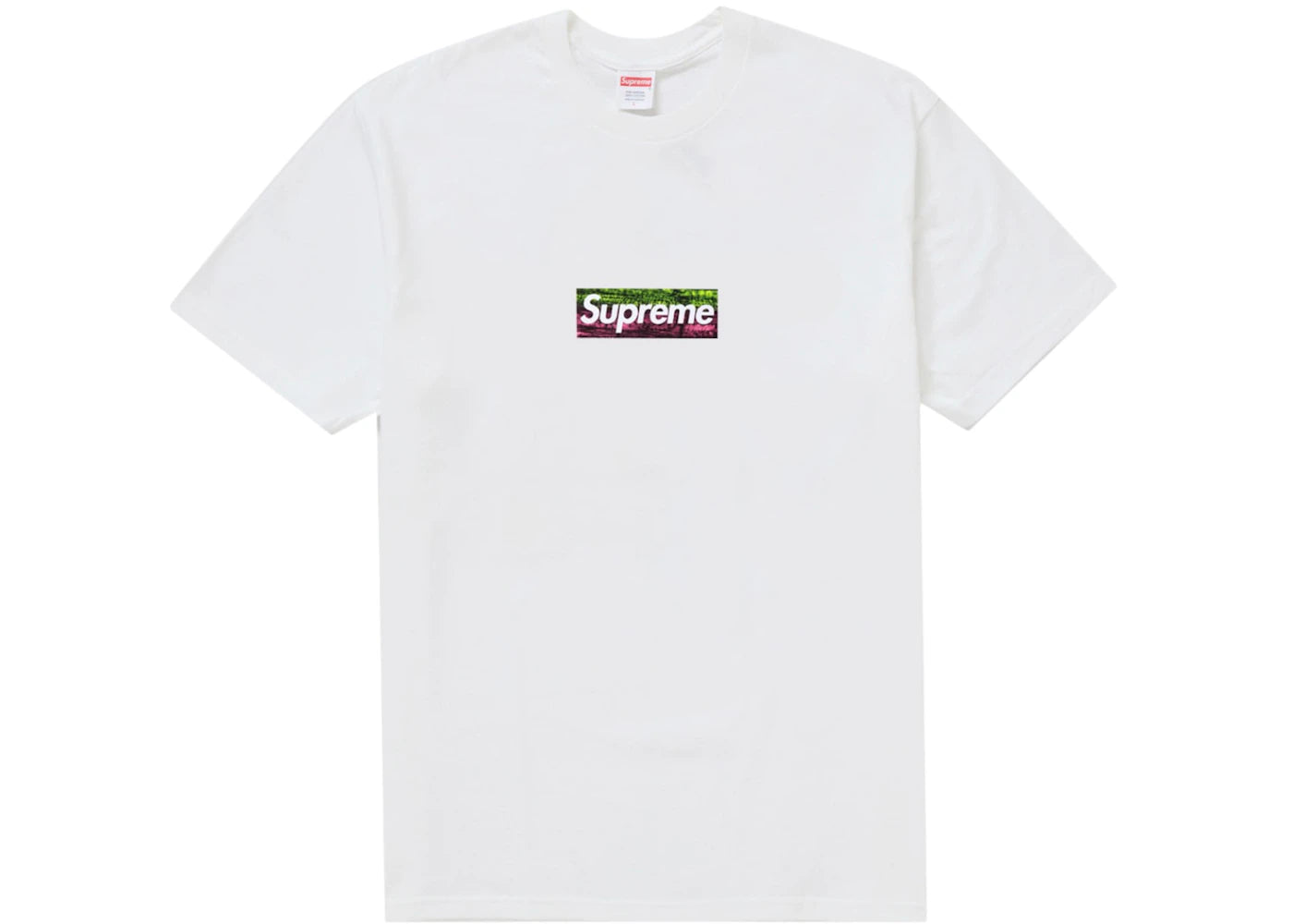 Supreme Los Angeles Fire Relief Box Logo Tee White