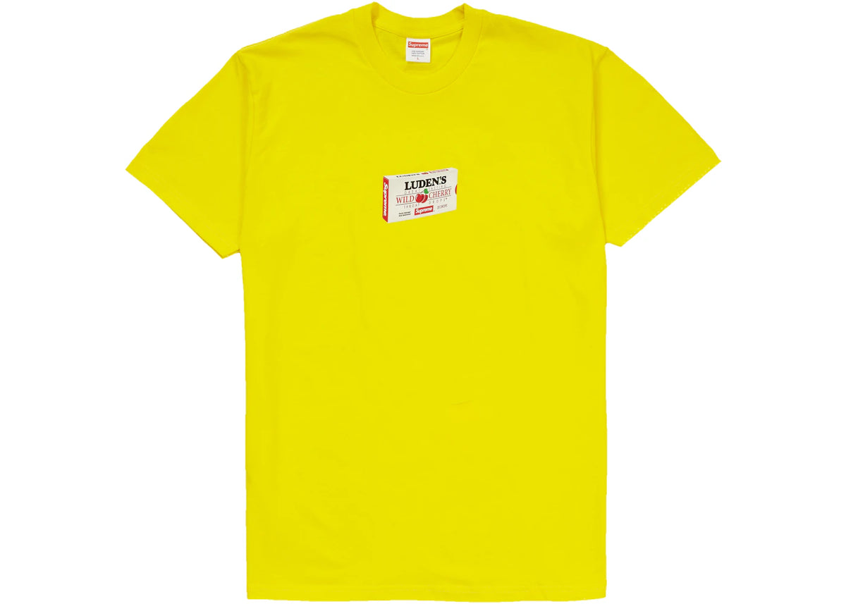 Supreme Luden's Tee Yellow - vue secondaire A