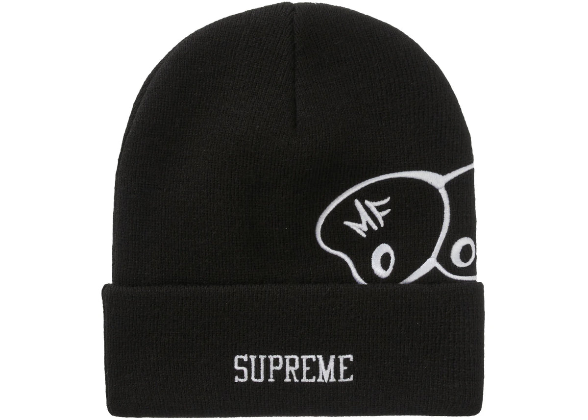 Supreme MF DOOM Beanie Black - vue 360
