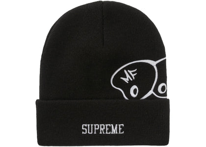 Supreme MF DOOM Beanie Black - authentic Supreme product