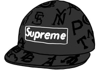Supreme MLB New Era Black