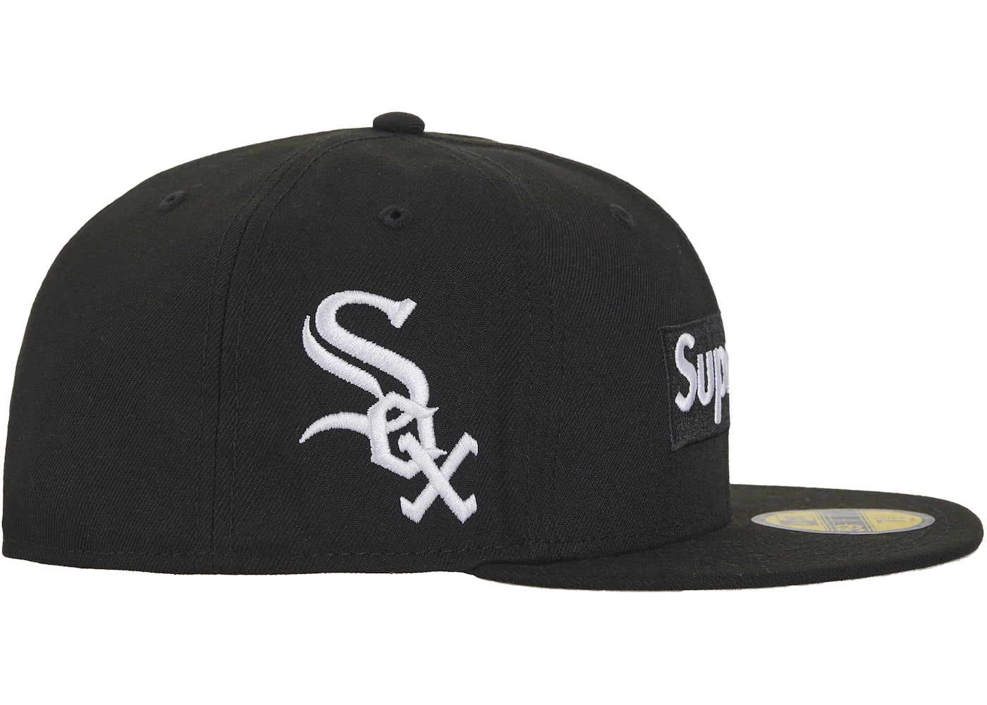 Supreme MLB Teams Box Logo New Era 59Fifty Cap Black - vue secondaire B
