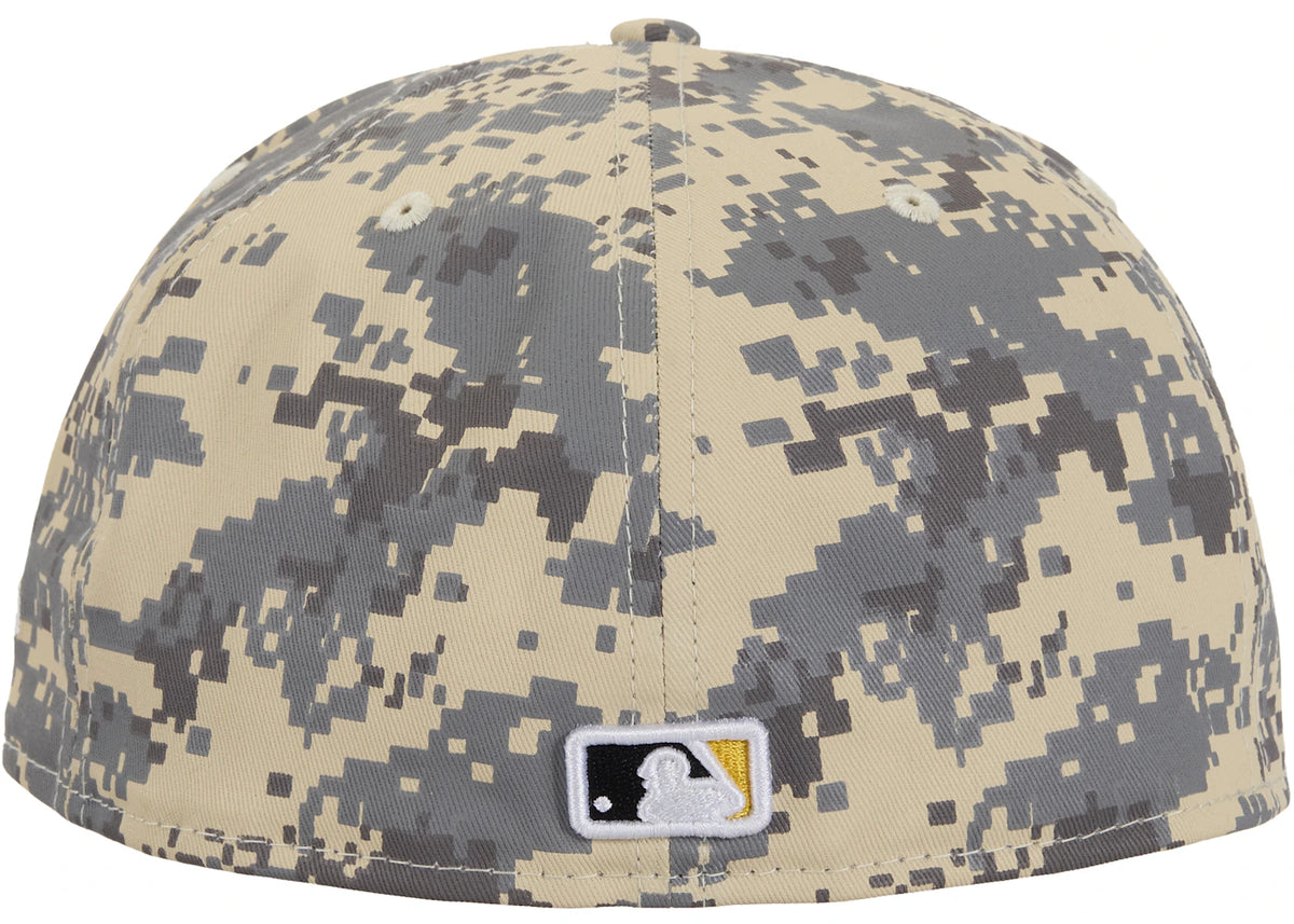 Supreme MLB Teams Box Logo New Era 59Fifty Cap Digital Camo - vue secondaire B