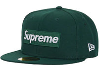Supreme MLB Teams Box Logo New Era 59Fifty Cap Green