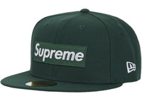 Supreme MLB Teams Box Logo New Era 59Fifty Cap Green