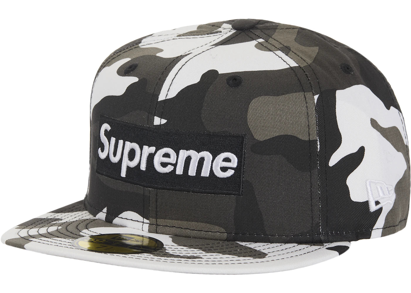 Supreme MLB Teams Box Logo New Era 59Fifty Cap Snow Camo - vue secondaire A