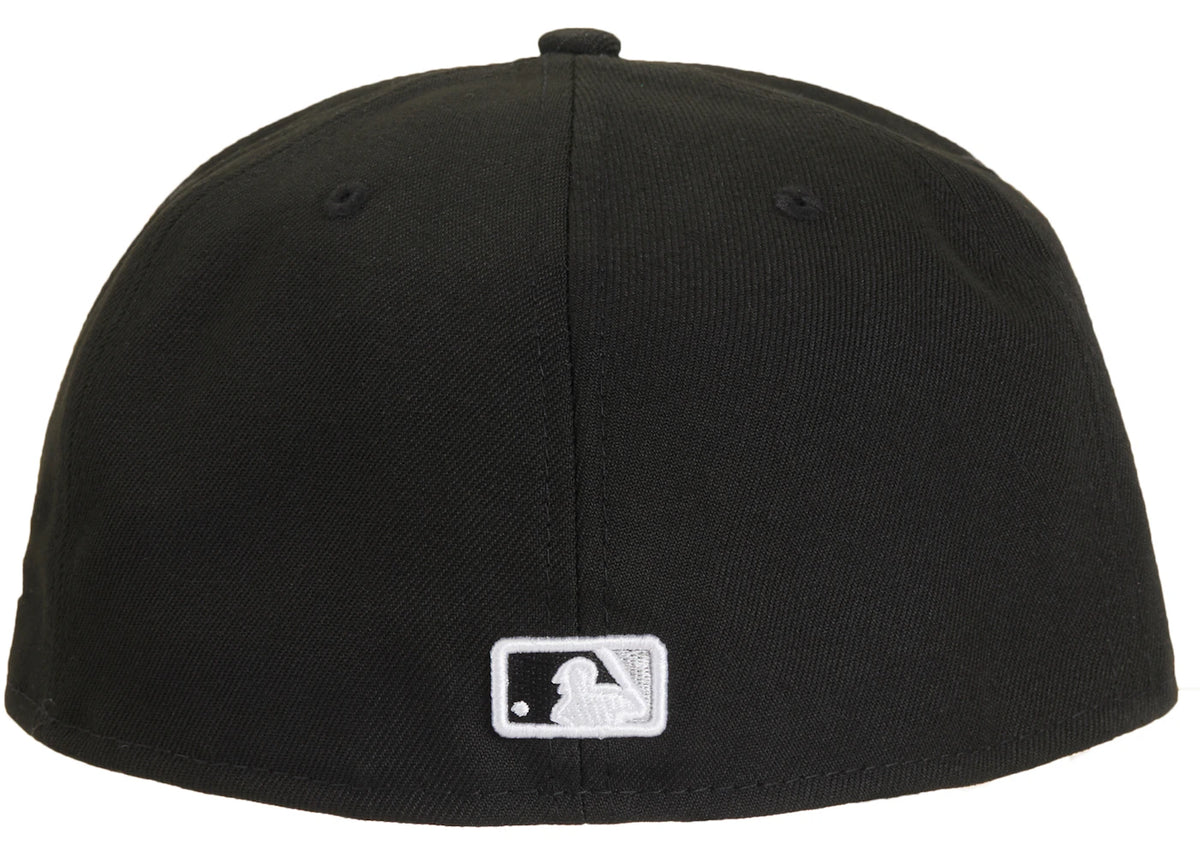 Supreme MLB Teams Chicago Box Logo New Era 59Fifty Fitted Cap Black - vue secondaire B