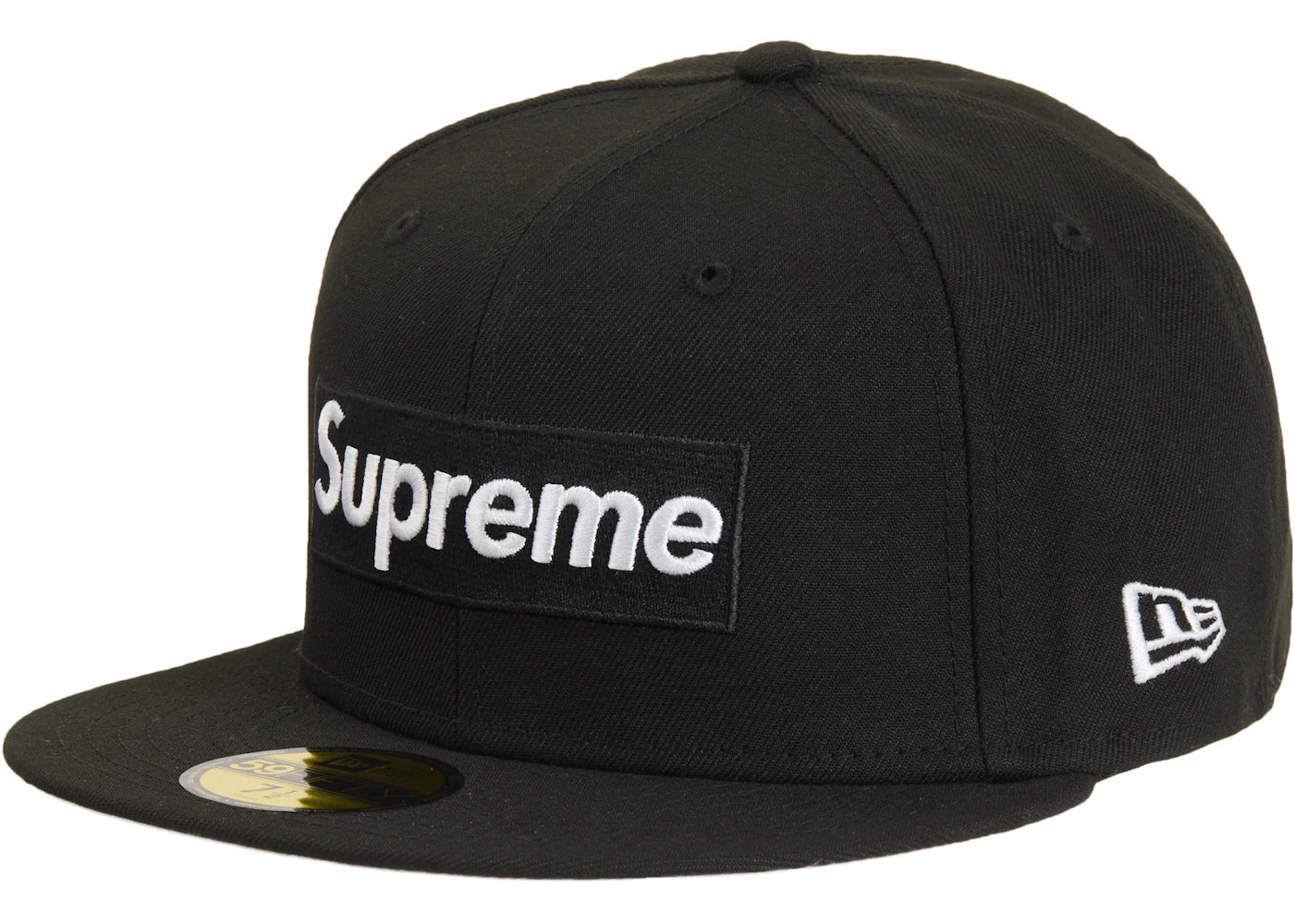 Supreme MLB Teams Chicago Box Logo New Era 59Fifty Fitted Cap Black - vue secondaire A