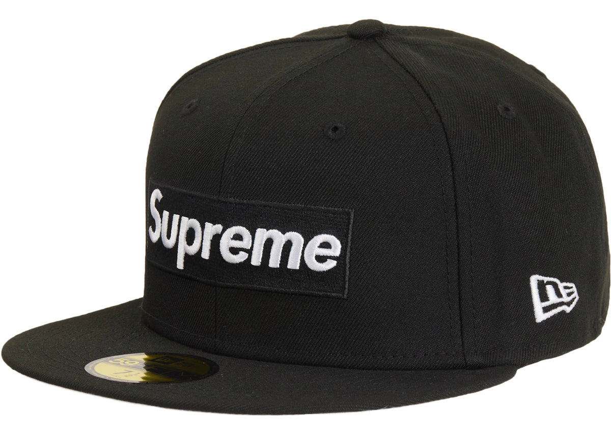 Supreme MLB Teams Chicago Box Logo New Era 59Fifty Fitted Cap Black - vue 360